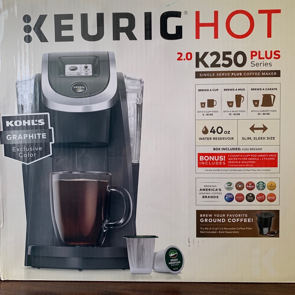 Keurig Hot 2.0 K250 plus